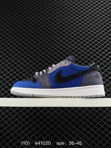 AIR JORDAN 1 NBA Zion Williamson x Air Jordan 1 Low OG Voodoo AJ1 Lifestyle (BS-80386)