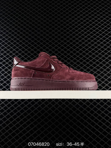 Nike Air Force 1 Low burgundy light grey EU 36-45 skate