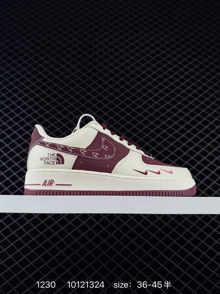 Nike Air Force 1 07 cream gray burgundy mixed assorted colorways EU 36-45 lifestyle