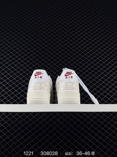 Nike Air Force 1 White Red EU 36-46 5 lifestyle
