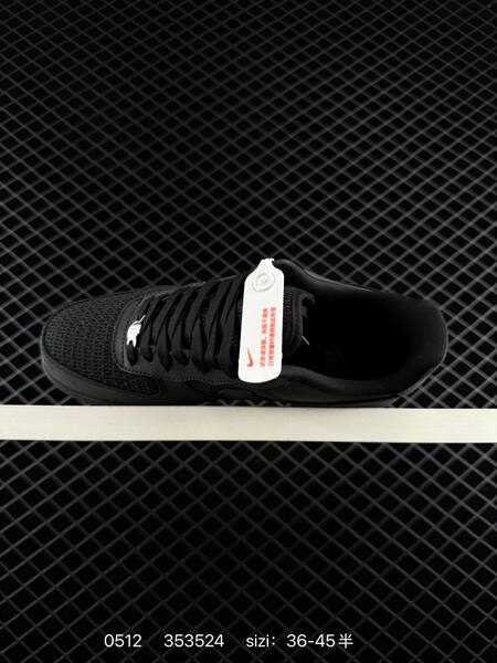 Nike Air Force 1 07 Low black silver white EU 36-45 lifestyle