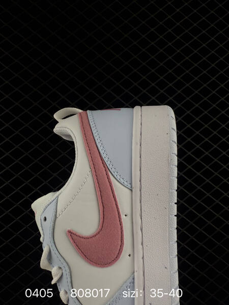 Nike Court Borough Low 2 white light blue pink EU 35-40 skate
