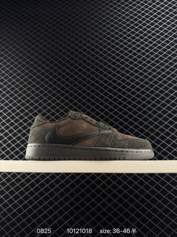 Jordan Air Jordan 1 Low Travis Scott Reverse Mocha Dark Brown Black EU 36-46 Sneaker - Unisex (BS-80840)