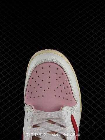 Travis Scott x Air Jordan 1 Low Tropical Pink AIR JORDAN 1 Aj1 Lifestyle (BS-79002)