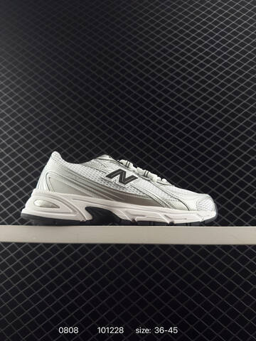 New Balance 740 U740WN2 White Red Silver Black EU 36-45 Running Shoe Running Sneakers - Unisex (BS-82990)