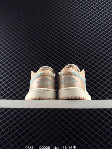 Jordan Air Jordan 1 Low Sail Beige Light Blue EU 36-46 Sneaker - Unisex (BS-80920)