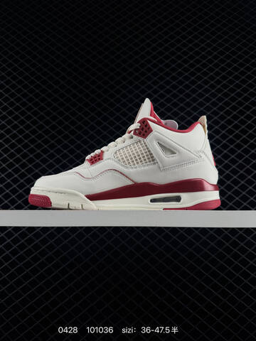 Air Jordan 4 Retro Sierra Red WMNS AIR JORDAN 4 Aj4 Lifestyle (BS-79375)