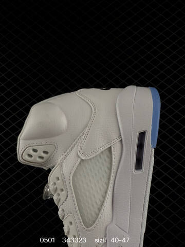 Air Jordan 5 Retro Metallic White Replica AIR JORDAN 5 Aj5 Lifestyle (BS-79364)