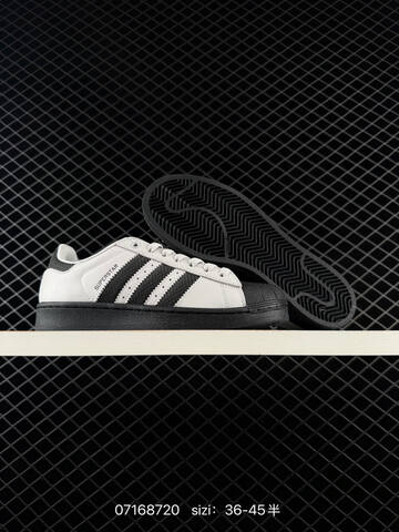 Adidas Originals Superstar Black White JQ3226 HL8720 Size 36 45B Lifestyle - Women's (BS-74893)