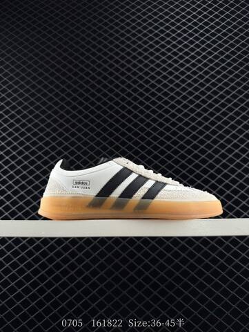 Bad Bunny x Adidas Gazelle Indoor Trainers Red White Lifestyle (BS-78256)
