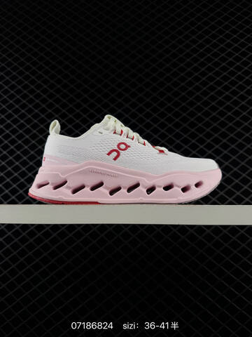 On Running Cloudtilt White Pink Red EU 36-41 Running Shoe Running Sneakers - Unisex (BS-85020)