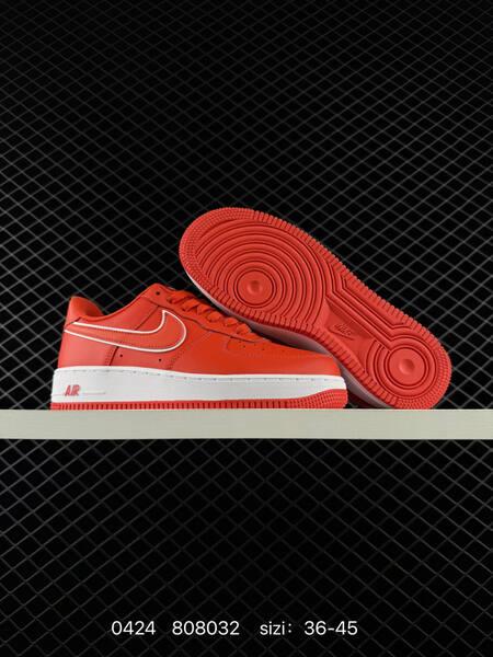 Nike Air Force 1 Low Picante Red with white accents white midsole red outsole EU 36-45 lifestyle