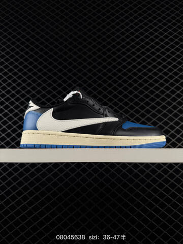 Fragment Design Travis Scott x Air Jordan 1 AIR JORDAN 1 TS DM7866-104 Lifestyle (BS-78875)