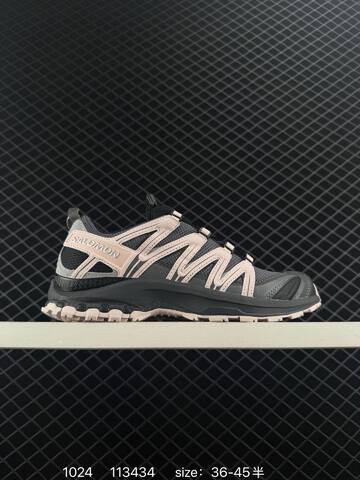 Salomon XA Pro 3D ADV Grey Black Pale Pink EU 36-45 Trail Shoe Trail Running Sneakers - Unisex (BS-85947)