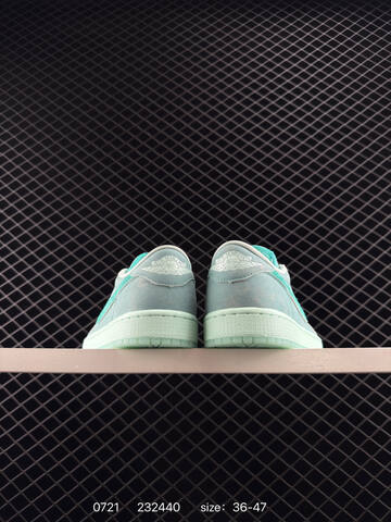 Jordan Air Jordan 1 Low Mint Green Teal White EU 36-47 Sneaker - Unisex (BS-81035)