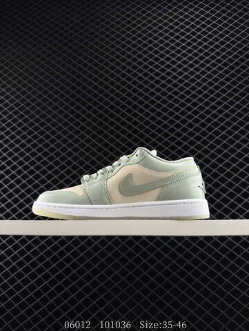 Jordan Air Jordan 1 Low SE Seafoam Seafoam Cream White EU 35-46 Sneaker - Unisex (BS-81217)