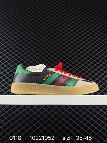 GUCCI x Adidas Originals Gazelle 35-45 10221052 260 Lifestyle - Unisex (BS-76656)