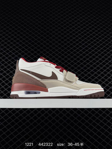 Jordan Air Jordan Legacy 312 White Beige Brown Red EU 36-45 Basketball Shoe - Unisex (BS-80012)