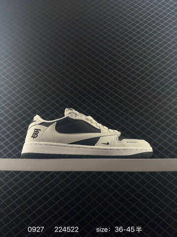 Jordan Air Jordan 1 Low OG SP Travis Scott Burberry Off White Black EU 36-45 Sneaker - Unisex (BS-80620)