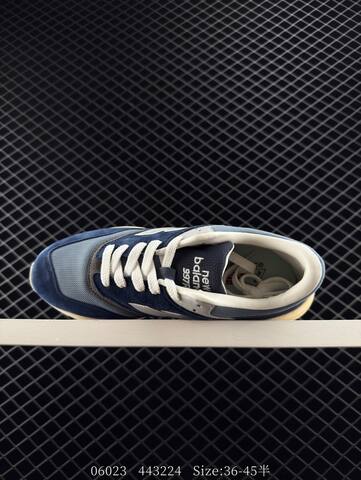 New Balance 997R Navy Blue Light Blue Cream White Grey EU 36-45 Sneaker - Unisex (BS-83259)