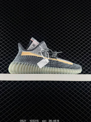 Adidas Yeezy Boost 350 V2 Black Gray EU 36-46 Sneaker - Unisex (BS-83544)