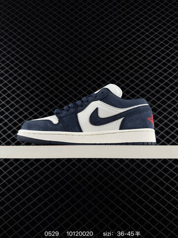 Air Jordan 1 Low Obsidian Suede AIR JORDAN 1 Aj1 Lifestyle (BS-79207)