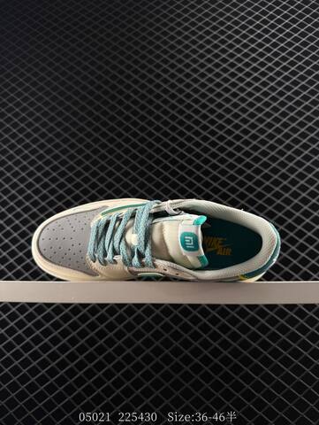 Jordan Air Jordan 1 Low OG Sail Grey Teal Yellow EU 36-46 Skate Shoe - Unisex (BS-81332)