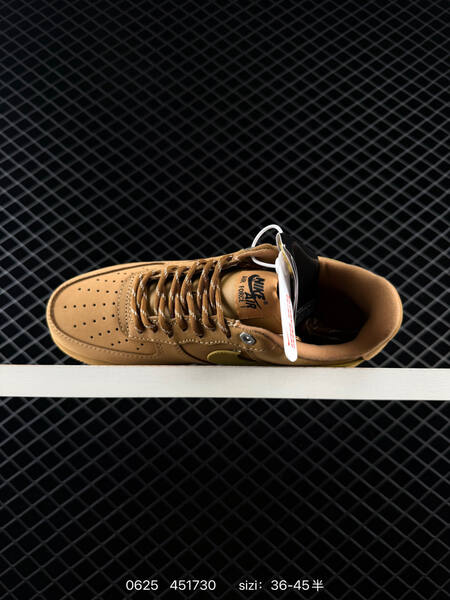Nike Air Force 1 Low wheat tan gum yellow EU 36-45 sneaker