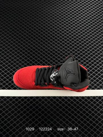 Jordan Air Jordan 5 Retro Red Black Blue EU 36-47 Basketball Shoe - Unisex (BS-80403)