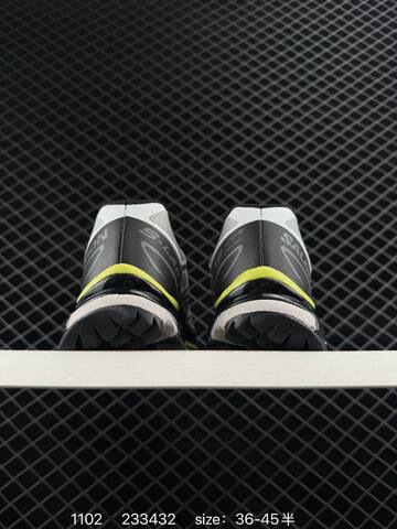 Salomon XT-6 S-Lab Grey Black Neon Yellow EU 36-45 Trail Shoe Trail Running Sneakers - Unisex (BS-85940)