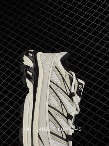 Salomon XT-6 Expanse White Black 40-45 Trail Shoe Trail Running Sneakers - Men's (BS-85935)