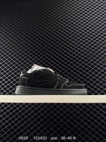 Jordan Air Jordan 1 Low OG SP Travis Scott White Pink Beige Red EU 36-45 Sneaker - Unisex (BS-80820)