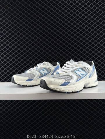 New Balance 530 Off White Silver Blue Black EU 36-45 Sneaker - Unisex (BS-83256)