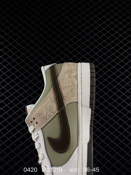 Nike SB Dunk Low IQ1118-220 CNY Pegasus Pack White olive green khaki dark brown with red accents EU 36-45 skate lifestyle