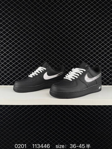 Nike Air Force 1 07 LV8 Black White EU 36-45 5 Lifestyle - Unisex (BS-72870)