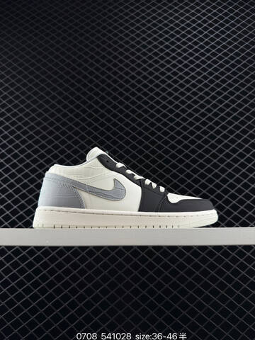 Jordan Air Jordan 1 Low Sail Black Light Grey Mint EU 36-46 Sneaker - Unisex (BS-81089)