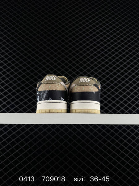 Nike Travis Scott SB Dunk Low Black Brown Beige Plaid Paisley EU 36-45 skate lifestyle