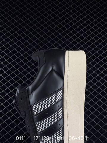 Adidas Originals Superstar Black White Superstar Foru Lifestyle (BS-76755)