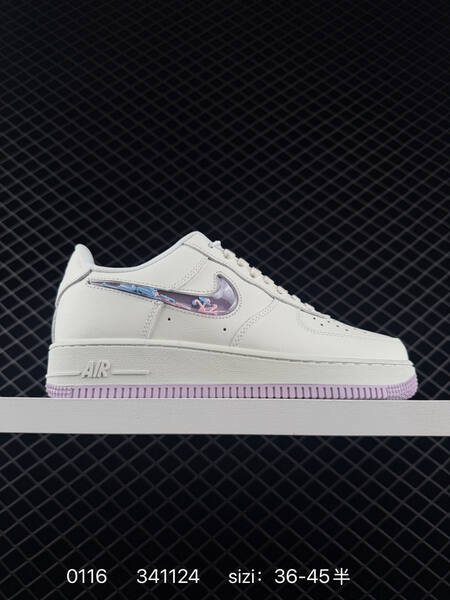 Nike Air Force 1 07 LV8 white pale lavender EU 36-45 lifestyle