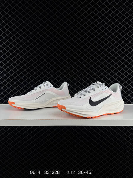 Nike REACTX PEGASUS TRAIL 6 white black orange EU 36-45