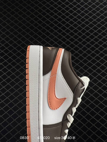 Jordan Air Jordan 1 Low Brown White Peach EU 36-40 Sneaker - Unisex (BS-80803)