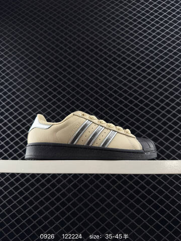 Adidas Originals Superstar White Black Gold 3M JQ6345 12222 Lifestyle (BS-77714)