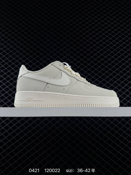 Nike Air Force 1 Low Light Bone Sail EU 36-42 with half sizes lifestyle