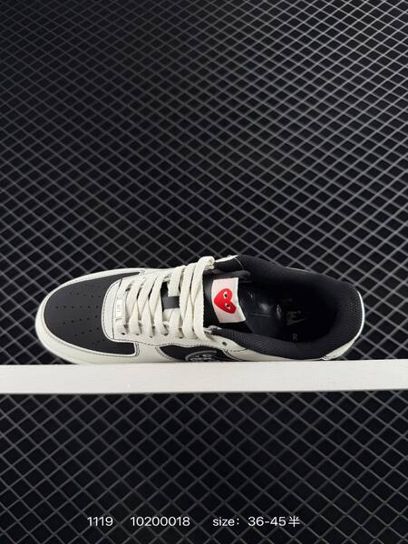 Nike Air Force 1 07 Low CDG Black White EU 36-45 5 lifestyle