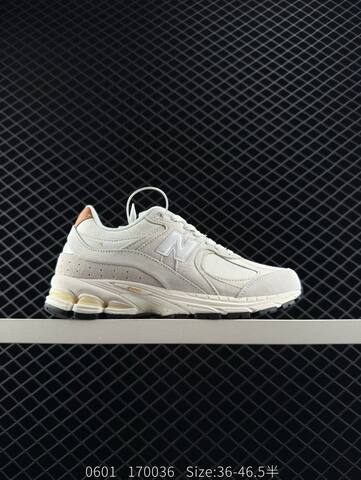 New Balance M2002REC Off White Light Grey Black EU 36-46 5 Sneaker - Unisex (BS-83368)