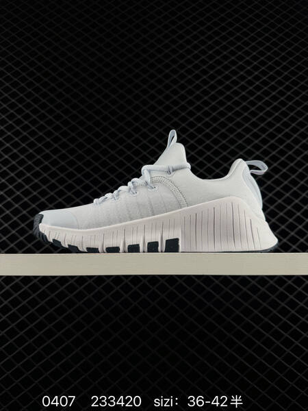 Nike Free Metcon 6 Light grey white with dark grey and hot pink accents EU 36-42 with half sizes training