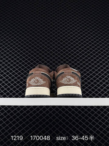 Jordan Air Jordan 1 Low Brown Black Cream White EU 36-45 Sneaker - Unisex (BS-80031)