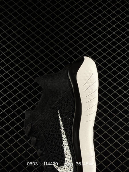 Nike Free RN Flyknit 2018 black white EU 36-45 running