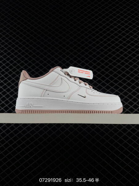 Nike Air Force 1 Mini Jewel IB6543 101 white light pink silver EU 35 5-46 lifestyle