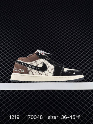 Jordan Air Jordan 1 Low Brown Black Cream White EU 36-45 Sneaker - Unisex (BS-80031)